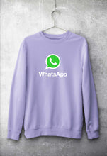 Load image into Gallery viewer, WhatsApp Unisex Sweatshirt for Men/Women-Lavender-Ektarfa.online