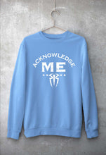 Load image into Gallery viewer, wwe roman reigns acknowledge me Unisex Sweatshirt for Men/Women-Baby Blue-Ektarfa.online