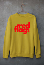 Load image into Gallery viewer, Red Flag Unisex Sweatshirt for Men/Women-Mustard Yellow-Ektarfa.online