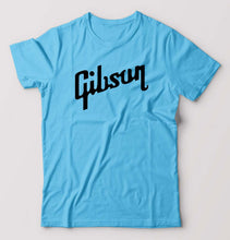 Load image into Gallery viewer, gibson T-Shirt for Men-Light Blue-Ektarfa.online