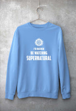 Load image into Gallery viewer, Supernatural Unisex Sweatshirt for Men/Women-Baby Blue-Ektarfa.online