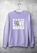 Load image into Gallery viewer, Love Real Madrid Unisex Sweatshirt for Men/Women-Lavender-Ektarfa.online