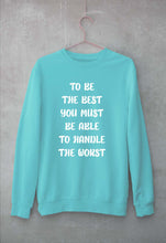 Load image into Gallery viewer, Be the Best Unisex Sweatshirt for Men/Women-Mint-Ektarfa.online