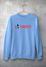 Load image into Gallery viewer, Hero MotoCorp Unisex Sweatshirt for Men/Women-Baby Blue-Ektarfa.online
