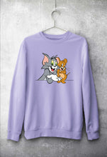 Load image into Gallery viewer, Tom and Jerry Unisex Sweatshirt for Men/Women-Lavender-Ektarfa.online