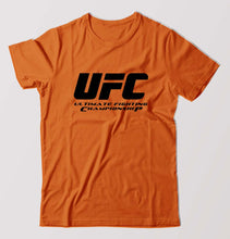 Load image into Gallery viewer, UFC T-Shirt for Men-Orange-Ektarfa.online