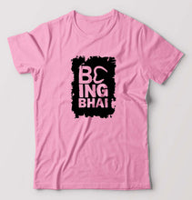 Load image into Gallery viewer, Being Bhai T-Shirt for Men-Light Baby Pink-Ektarfa.online