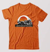 Load image into Gallery viewer, Ride T-Shirt for Men-Orange-Ektarfa.online