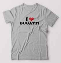 Load image into Gallery viewer, I LOVE BUGATTI T-Shirt for Men-Grey Melange-Ektarfa.online