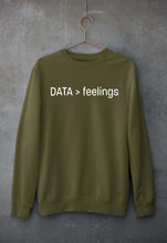 Load image into Gallery viewer, Data Unisex Sweatshirt for Men/Women-Olive Green-Ektarfa.online