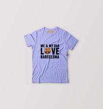 Load image into Gallery viewer, Love Barcelona Kids T-Shirt for Boy/Girl-Lavender-Ektarfa.online