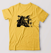 Load image into Gallery viewer, jack sparrow T-Shirt for Men-Golden Yellow-Ektarfa.online