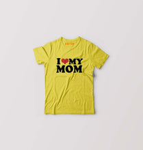 Load image into Gallery viewer, I LOVE MY MOM T-Shirt for Boy/Girl-Yellow-Ektarfa.online