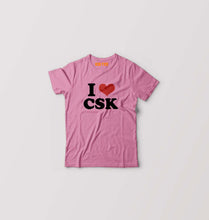 Load image into Gallery viewer, I LOVE CSK T-Shirt for Boy/Girl-Pink-Ektarfa.online
