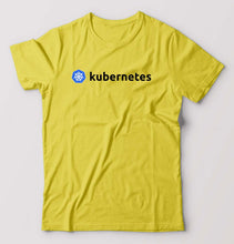 Load image into Gallery viewer, Kubernetes T-Shirt for Men-Yellow-Ektarfa.online
