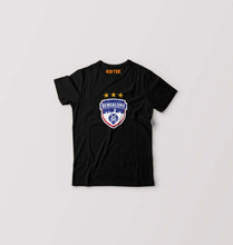 Load image into Gallery viewer, Bengaluru FC T-Shirt for Boy/Girl-Black-Ektarfa.online