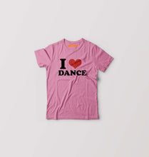 Load image into Gallery viewer, I LOVE DANCE T-Shirt for Boy/Girl-Pink-Ektarfa.online