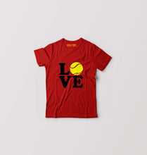 Load image into Gallery viewer, Love Tennis Kids T-Shirt for Boy/Girl-Red-Ektarfa.online