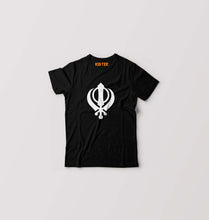Load image into Gallery viewer, sikh T-Shirt for Boy/Girl-Black-Ektarfa.online