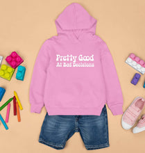 Load image into Gallery viewer, pretty good at bad decisions Kids Hoodie for Boy/Girl-Light Baby Pink-Ektarfa.online