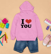 Load image into Gallery viewer, I LOVE YOU Hoodie for Boy/Girl