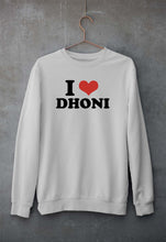 Load image into Gallery viewer, I LOVE DHONI Sweatshirt for Men/Women
