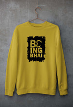 Load image into Gallery viewer, Being Bhai Sweatshirt for Men/Women-Mustard Yellow-Ektarfa.online