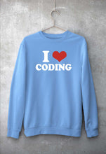 Load image into Gallery viewer, I Love Coding Sweatshirt for Men/Women