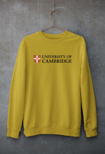 Load image into Gallery viewer, Cambridge University Sweatshirt for Men/Women-Mustard Yellow-Ektarfa.online