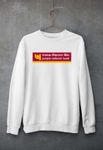 Load image into Gallery viewer, Punjab national bank (PNB) Unisex Sweatshirt for Men/Women-White-Ektarfa.online