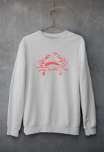 Load image into Gallery viewer, crab Sweatshirt for Men/Women-Grey Melange-Ektarfa.online