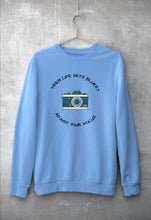 Load image into Gallery viewer, Life Photography Unisex Sweatshirt for Men/Women-Baby Blue-Ektarfa.online
