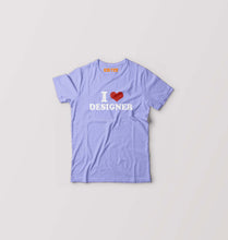Load image into Gallery viewer, I LOVE DESIGNER T-Shirt for Boy/Girl-Ektarfa.online