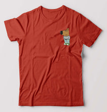 Load image into Gallery viewer, Chill guy T-Shirt for Men-Brick Red-Ektarfa.online