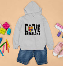 Load image into Gallery viewer, Love Barcelona Kids Hoodie for Boy/Girl-Grey-Ektarfa.online