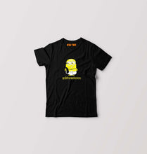 Load image into Gallery viewer, Minion Subhraminion Kids T-Shirt for Boy/Girl-Black-Ektarfa.online