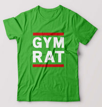 Load image into Gallery viewer, Gym Rat T-Shirt for Men-flag green-Ektarfa.online
