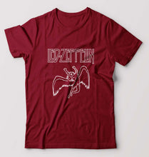 Load image into Gallery viewer, Led Zeppelin T-Shirt for Men-Maroon-Ektarfa.online