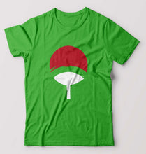 Load image into Gallery viewer, Uchiha clan T-Shirt for Men-flag green-Ektarfa.online