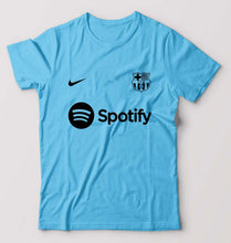 Load image into Gallery viewer, Barcelona 2022-23 T-Shirt for Men-Light Blue-Ektarfa.online
