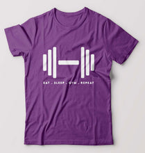 Load image into Gallery viewer, Gym T-Shirt for Men-Purple-Ektarfa.online