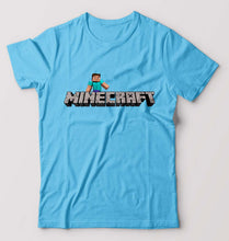 Load image into Gallery viewer, Minecraft T-Shirt for Men-Light Blue-Ektarfa.online