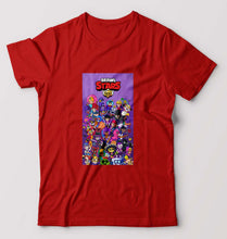 Load image into Gallery viewer, Brawl Stars T-Shirt for Men-Red-Ektarfa.online