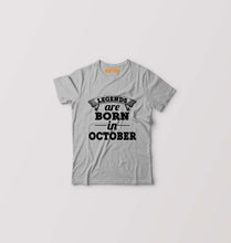 Load image into Gallery viewer, Legends are Born in October Kids T-Shirt for Boy/Girl-Ektarfa.online