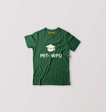 Load image into Gallery viewer, MIT WPU Kids T-Shirt for Boy/Girl-Dark Green-Ektarfa.online