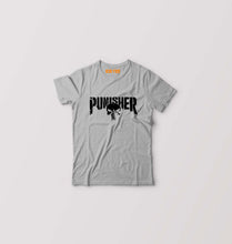 Load image into Gallery viewer, Punisher Kids T-Shirt for Boy/Girl-Grey-Ektarfa.online