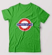Load image into Gallery viewer, London Calling T-Shirt for Men-Flag Green-Ektarfa.online