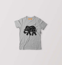 Load image into Gallery viewer, Elephant Kids T-Shirt for Boy/Girl-Grey-Ektarfa.online