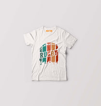 Load image into Gallery viewer, Rugby Kids T-Shirt for Boy/Girl-White-Ektarfa.online