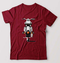 Load image into Gallery viewer, Bullet With Your Number - royal enfield T-Shirt for Men-Maroon-Ektarfa.online